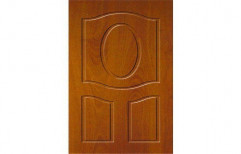 Brown Laminated Hinged Wooden Membrane Door, Door Thickness: 10mm, Size/Dimension: 8x3 Feet