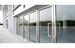 Casement Toughened Glass Door, For Office,Hotel, Thickness: 8-20 Mm