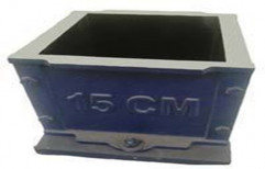 Cast Iron Cube Mould, Manual, Size: 15 X 15 Cm