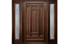 Decorative Wooden Door, Brown