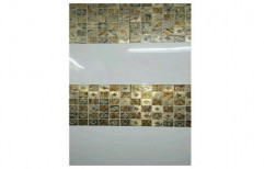 Gloss Metal Wall Tile, Thickness: 0-5 mm, Size: 1x2 Feet