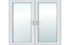 Lever Handle UPVC Glass Door, 10-15 Mm, Interior