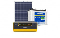 Luminous iltt12150 tubular battery ,nxg 1100 inverter,165 watt panel Solar Systems