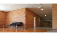 Modern Brown Office Wooden Partition