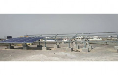 Modular Mild Steel Solar Panel Mounting Structure, For Industrial, Thickness: 2-10mm