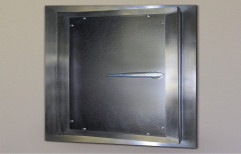 Polished Galvanized Steel Door, For Commercial, Single