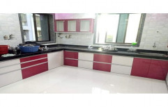 PVC L Shape Modular Kitchen