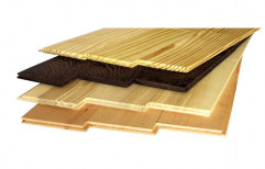 Rectangular Brown Wooden Flooring Cladding, For Office