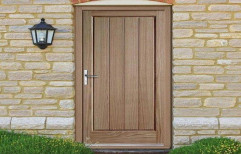 Saina Brown Plain Veneer Doors, For Home