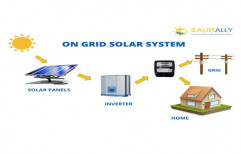 Saurally Grid Tie On-Grid Solar Power System, Capacity: 1KW - 1000KW