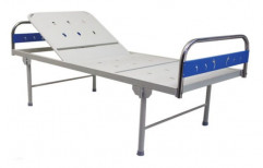 Semi-Electric Beds Backrest Hospital Bed, Powder Coated, Mild Steel