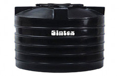Sintex Black Plastic Water Tank, Storage Capacity: 500 L