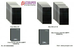 Solar Setup Ongrid Offgrid Hybrid 3kw 5kw Upto 45 Kw Rooftop By Jcssuper