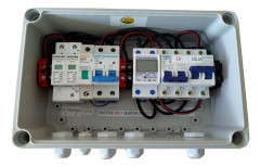 SuRCLe Solar 1Phase 5kVA ACDB Surge, Over Current Protection Box With Energy Meter