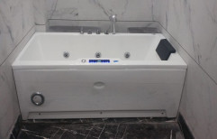 White Acrylic Jacuzzi Bathtub, Sk Bath System