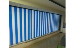White Fabric Vertical Blinds