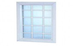 White Rectangle UPVC Fixed Window, Thickness Of Glass: 1-10 Mm