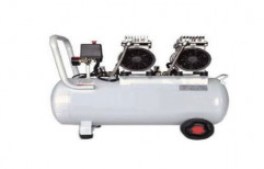 1.5 HP AC Single Phase Soundless Oil Free Air Compressor, Discharge Pressure: 8 Bar, Maximum Flow Rate (CFM): 7.75 Cfm