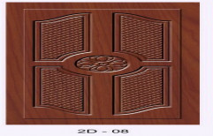 2D Designer Wooden Door