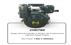 7.9 hp Diesel Bare Engines, Model No: Chd 790