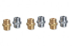 Atlas SS and Brass Hex Nipple, for Structure Pipe, Size: 1/2 - 3 inch