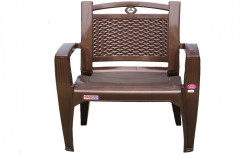 Avro 3196 Brown Molded Plastic Chair, Weight: 3 Kg