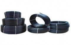 Black 75 Mm HDPE Pipe, Size: 90 Mm