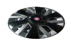 Black,Silver Polypropylene 12 Inch Swift Car Wheel Cover