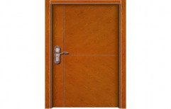 Brown 80 Inch Pine Wood Flush Door, Features: Termite Proof