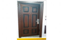 Brown SS Room Door