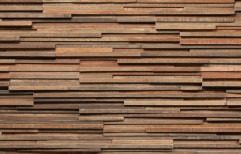 Brown Wooden Wall Panel Cladding, For Walls