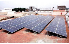 Concrete Blocks Rooftop Solar Power Plant Installation, For Commercial