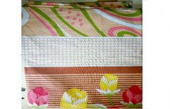 Cotton Designer Printed Double Bed Sheets, 1 Bedsheet And 2 Pillow Cover, Size: 8.33 X 7.5 Feet