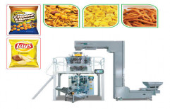 Cup Filler Automatic Kurkure Pouch Packaging Machine, Capacity: 2100 - 2400 pouch per hour