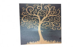 Designer 3D Tree Ceramic Wall Tiles, For Indoor, Thickness: 8-12mm