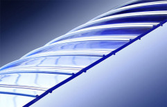 dns Transparent Double Ribbed PVC Sheet, Thickness: 2 to 3 mm
