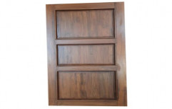 Finished Teak Wood Interior Wooden Door, For Home,Hotel