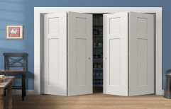 Folding Doors Wooden Bi Fold Sliding Door Accessories, For Home, Size/Dimension: 1000 Mm