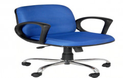 FORT Blue Computer Revolving Chair