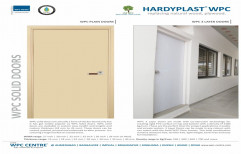 Hardy Plast Matte WPC Bathroom Doors, For Homes,Hotels