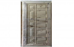 Interior Designer Teak Wood Single Door, For Home, Size: W3 Feet X H7 Feet