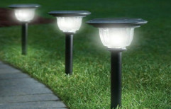 LED Aluminum Solar Garden Light, IP Rating: 40