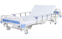 Manual Semi Fowler Hospital Beds, Mild Steel, Size/Dimension: 195 X 90 X 60 Inch