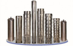 Maximum 90 1 - 125HP Stainless Steel Submersible Pumps, For Borewell Application, Max Flow Rate: Upto 28,000 Lph