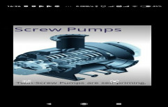 Mild Steel Twin Screw Pump, Model Name/Number: Dsw-hicap-series