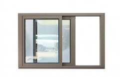 Modern Polished Aluminium Sliding Window