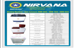 Nirvana Motherson Capacity(Kg): 6.5 Semi Automatic Washing Machine