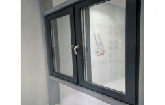 Powder Coated Aluminium Casement Window, For Home,Office