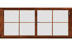Rectangular Hinged Rectangle Wooden Window Frame