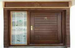 Solid Wood Wooden Door, for Home